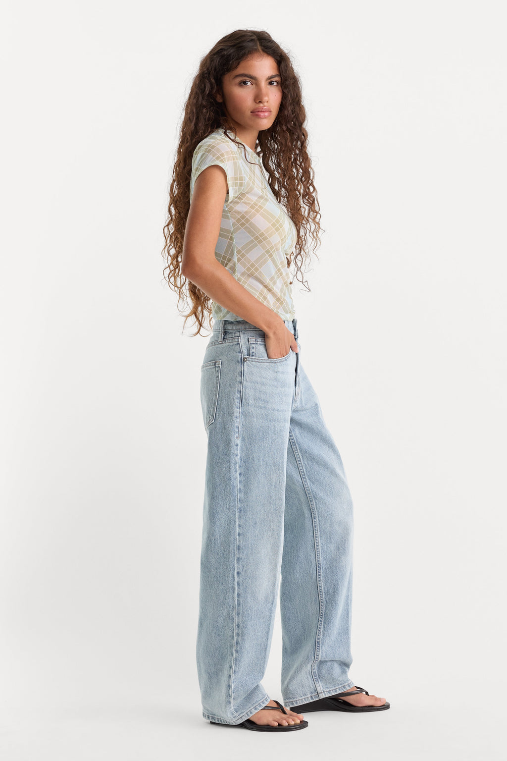 Luxury GOOD PETITE 90s JEANS INDIGO1257