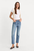 Luxury SOFT TECH GOOD LEGS STRAIGHT JEANS INDIGO1238