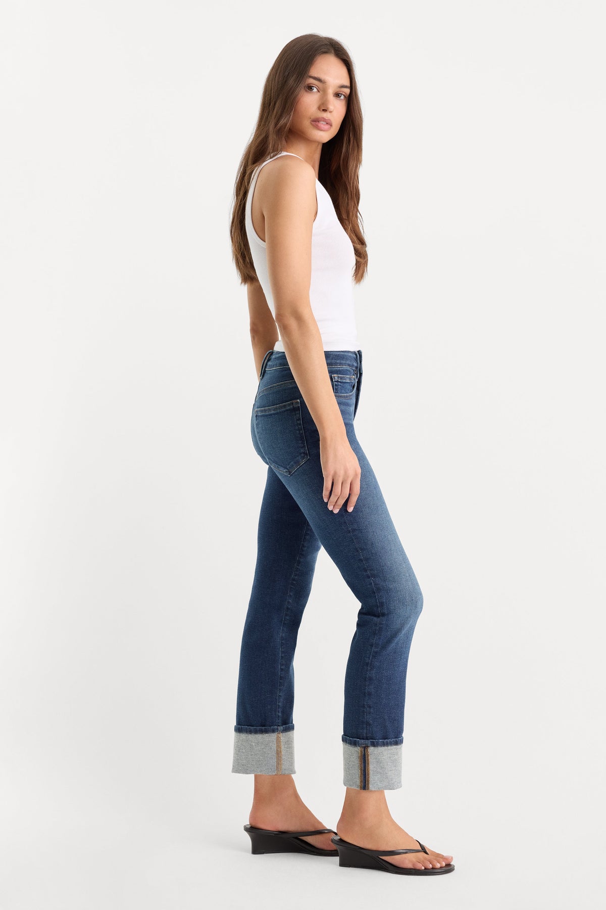 Luxury GOOD LEGS STRAIGHT JEANS INDIGO1230