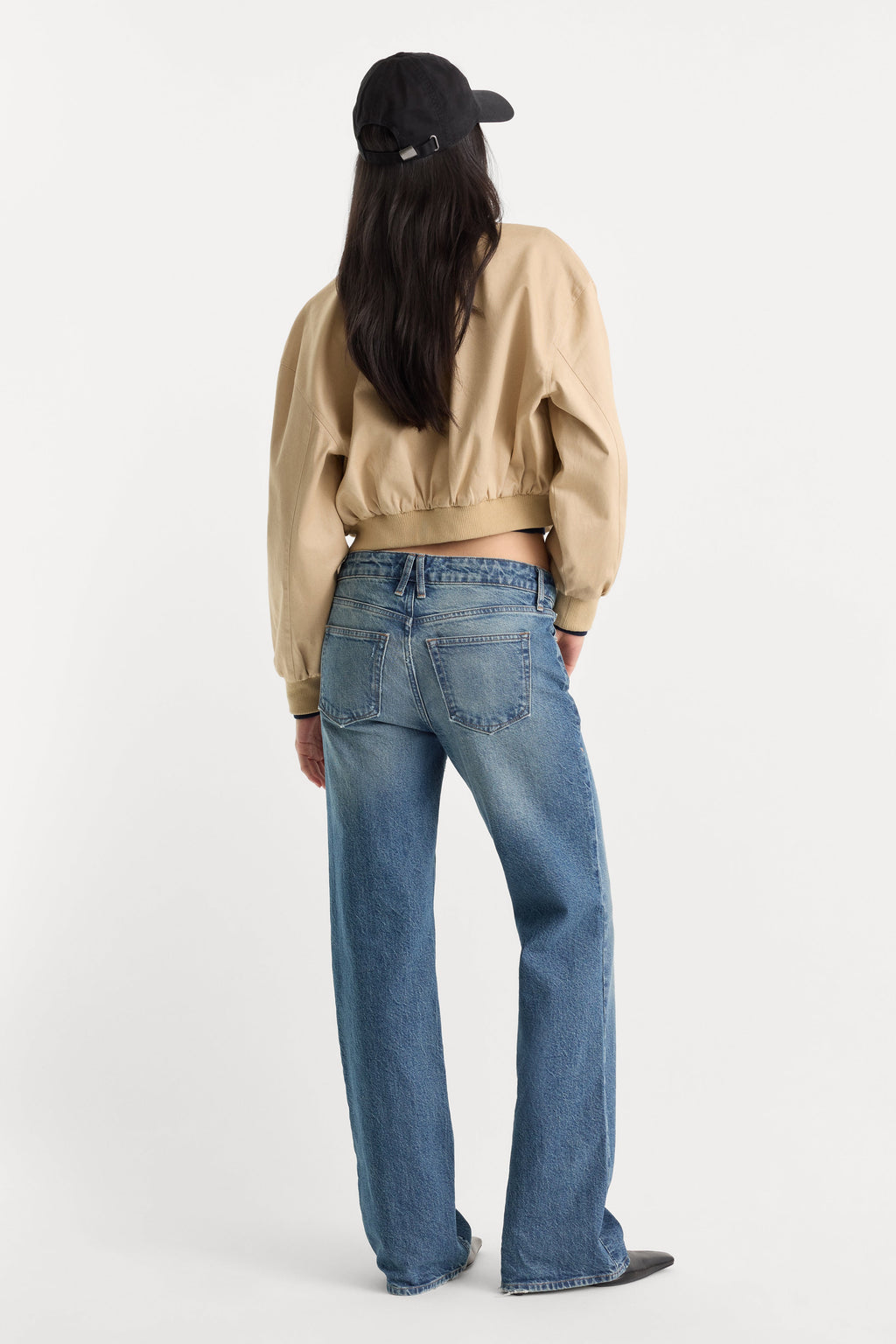 Luxury VINTAGE LOW RISE BOOTCUT JEANS INDIGO1282