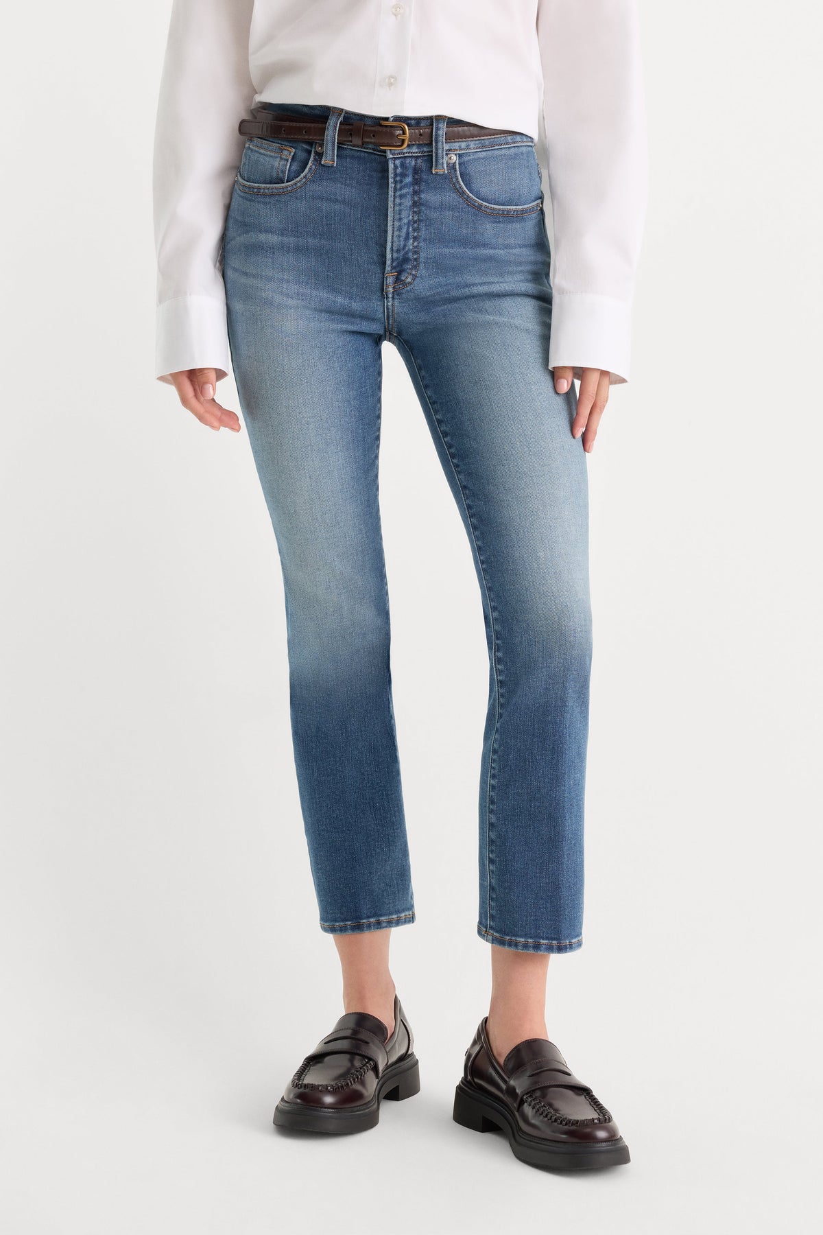 Luxury GOOD LEGS STRAIGHT JEANS CRESTVIEW