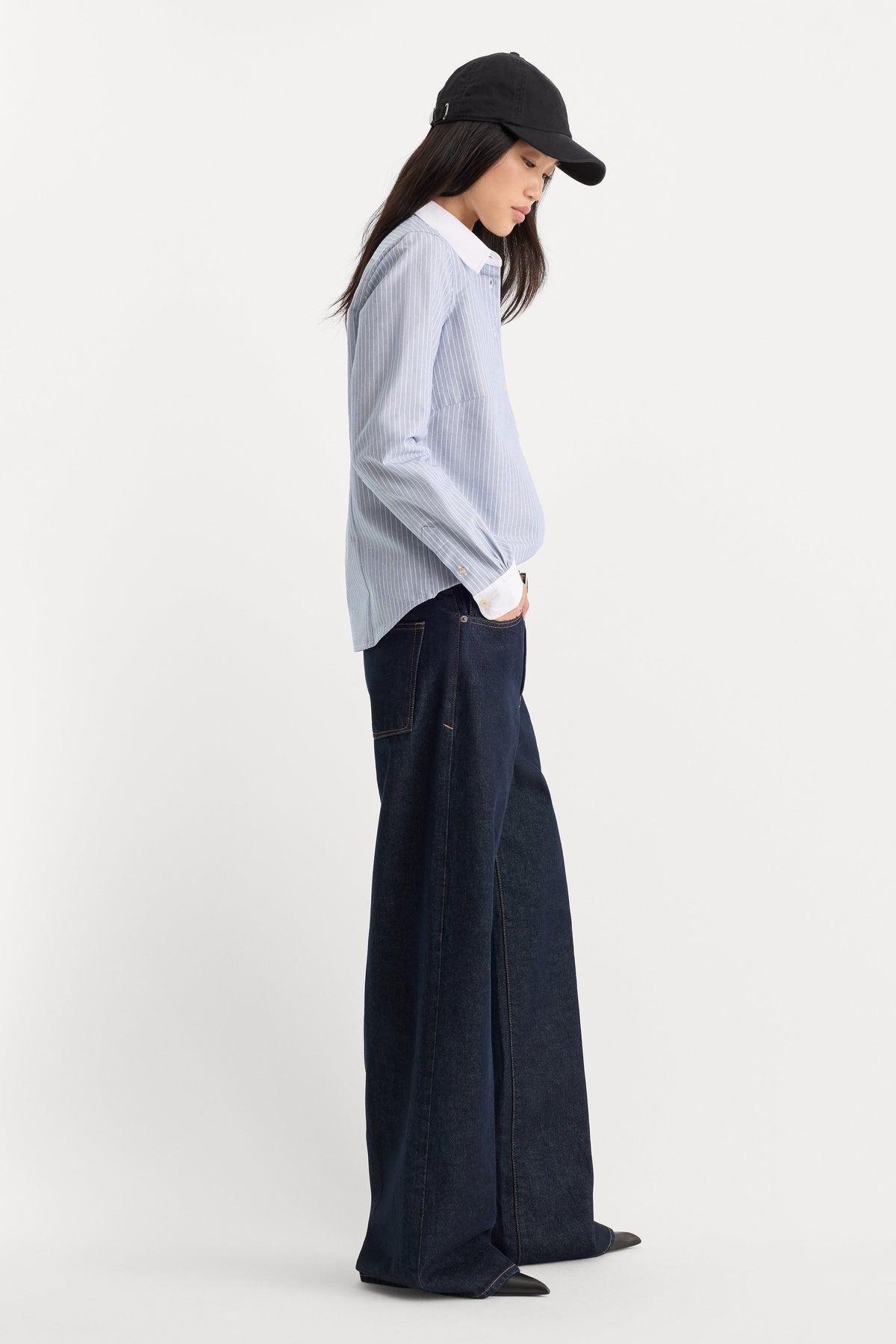Luxury VINTAGE LOW SLUNG BAGGY JEANS RINSE