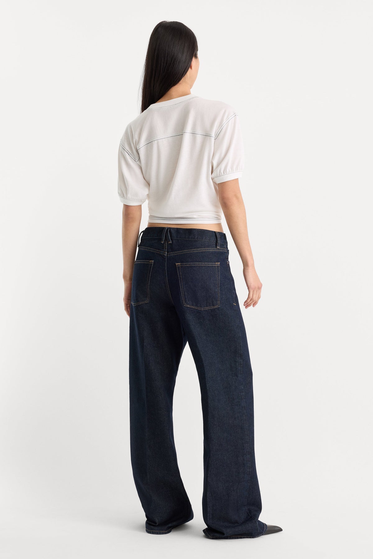 Luxury VINTAGE LOW SLUNG BAGGY JEANS RINSE