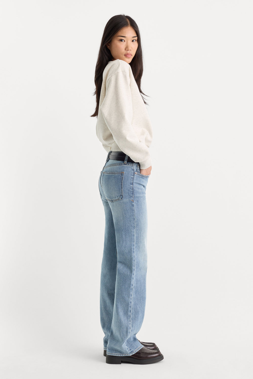 Luxury VINTAGE LOW LOOSE JEANS MESA