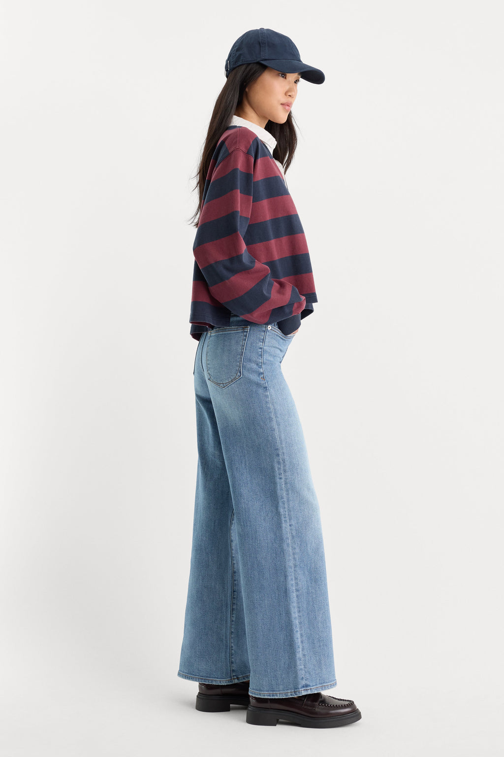Luxury GOOD WAIST PALAZZO ANKLE JEANS CEDARWICK