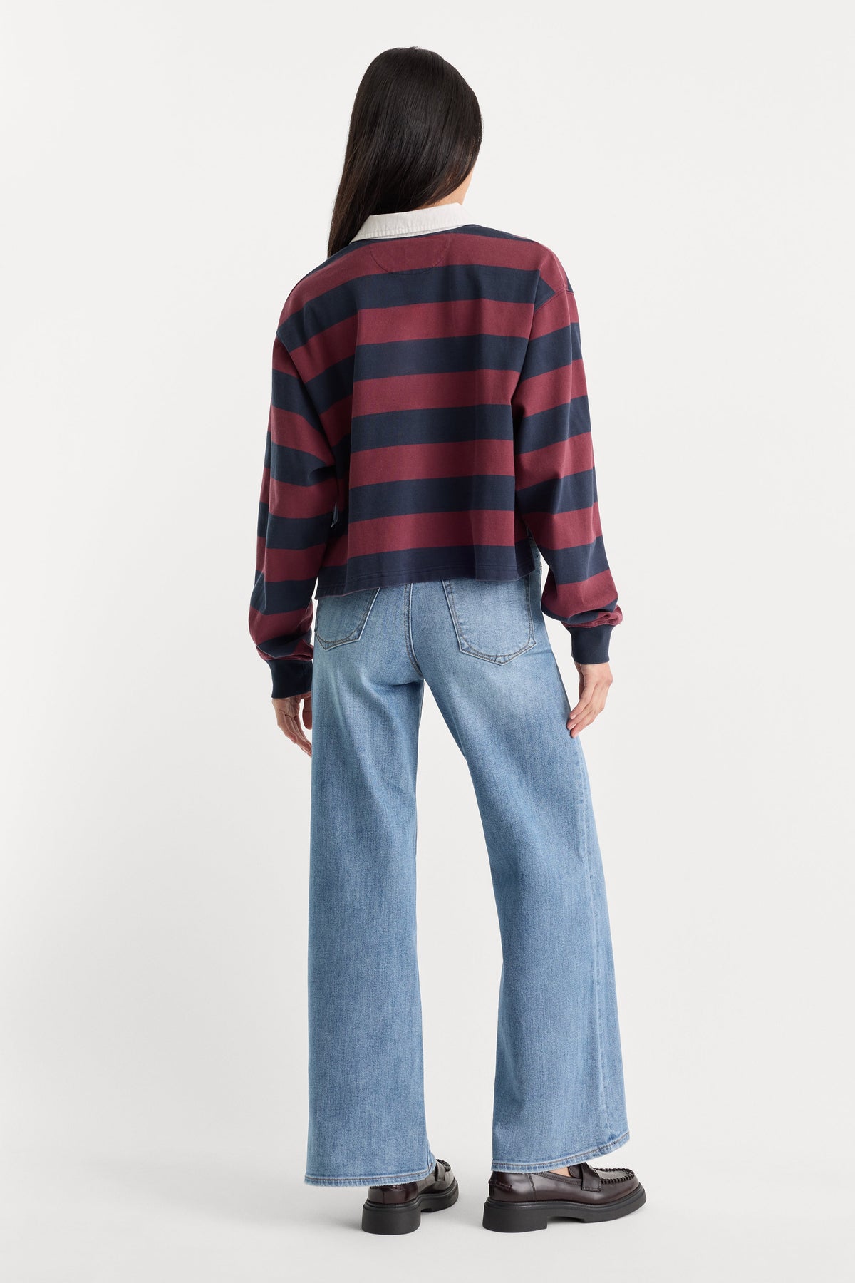 Luxury GOOD WAIST PALAZZO ANKLE JEANS CEDARWICK