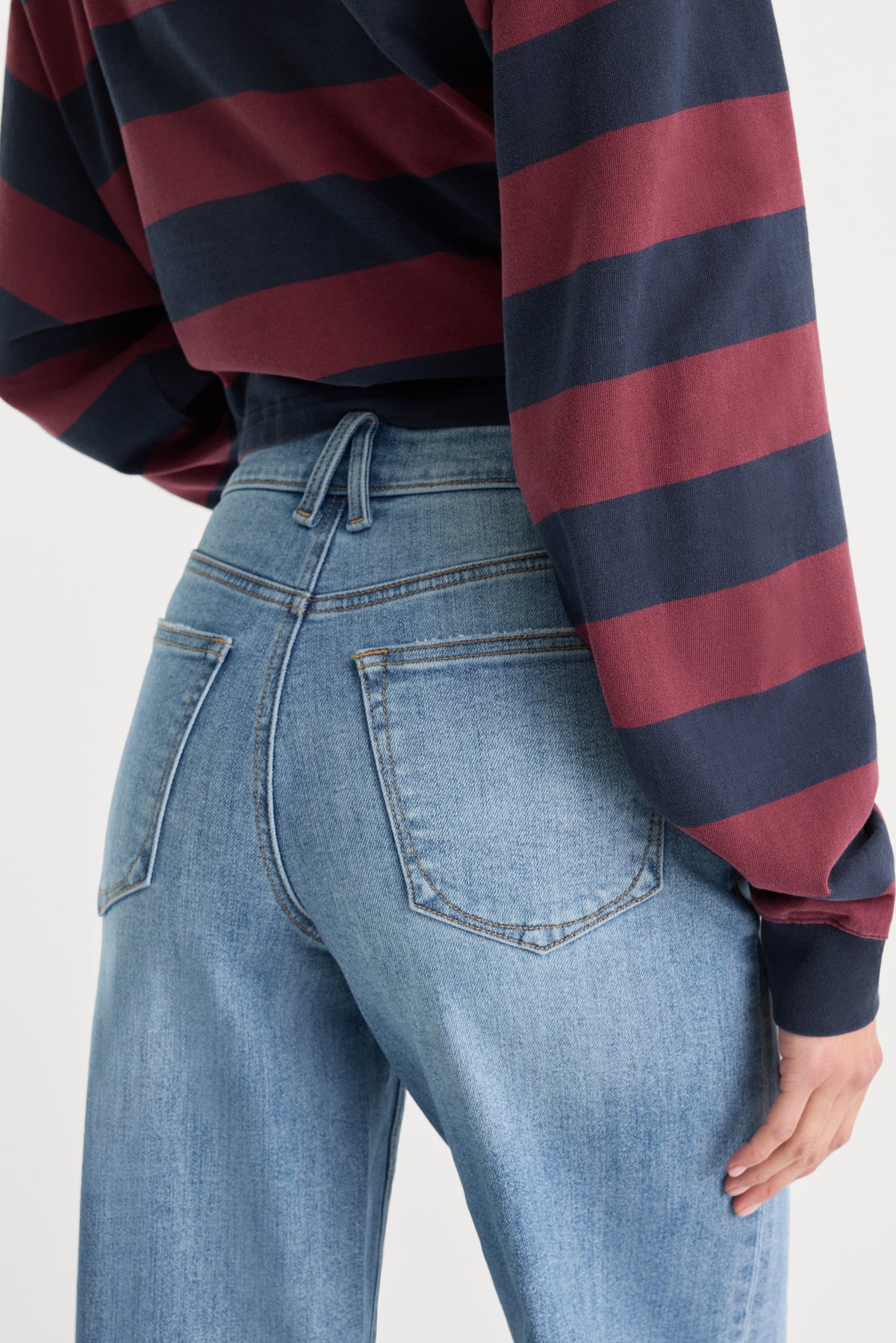 Luxury GOOD WAIST PALAZZO ANKLE JEANS CEDARWICK