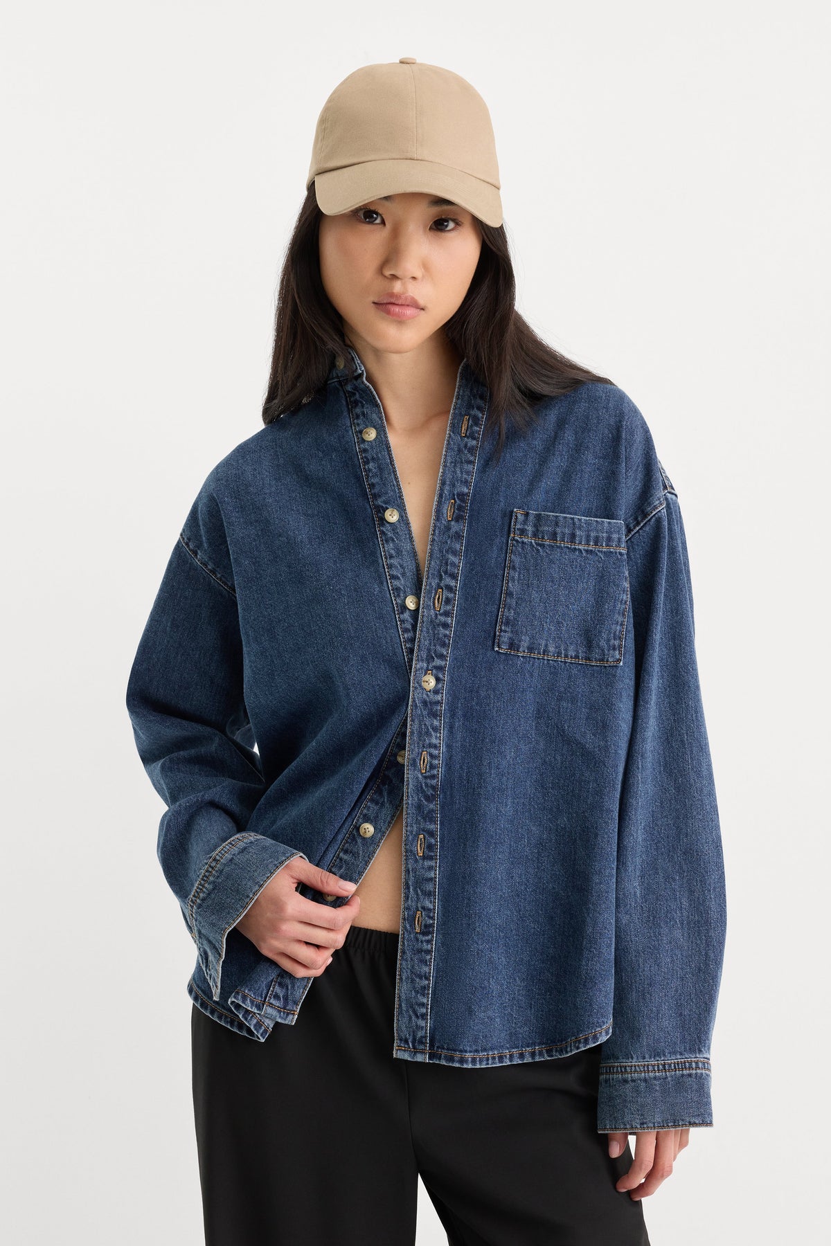 Luxury THE DENIM EASY SHIRT ALCOVE