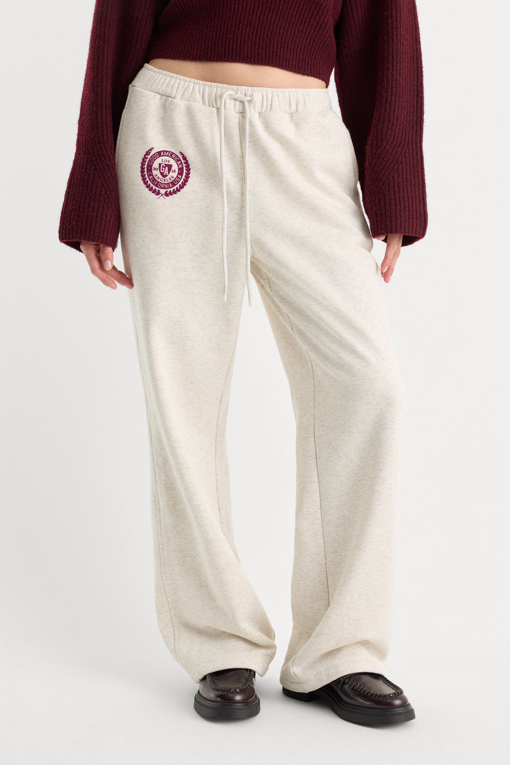 Luxury THE BRUSHED FLEECE SWEATPANT OATMEAL
