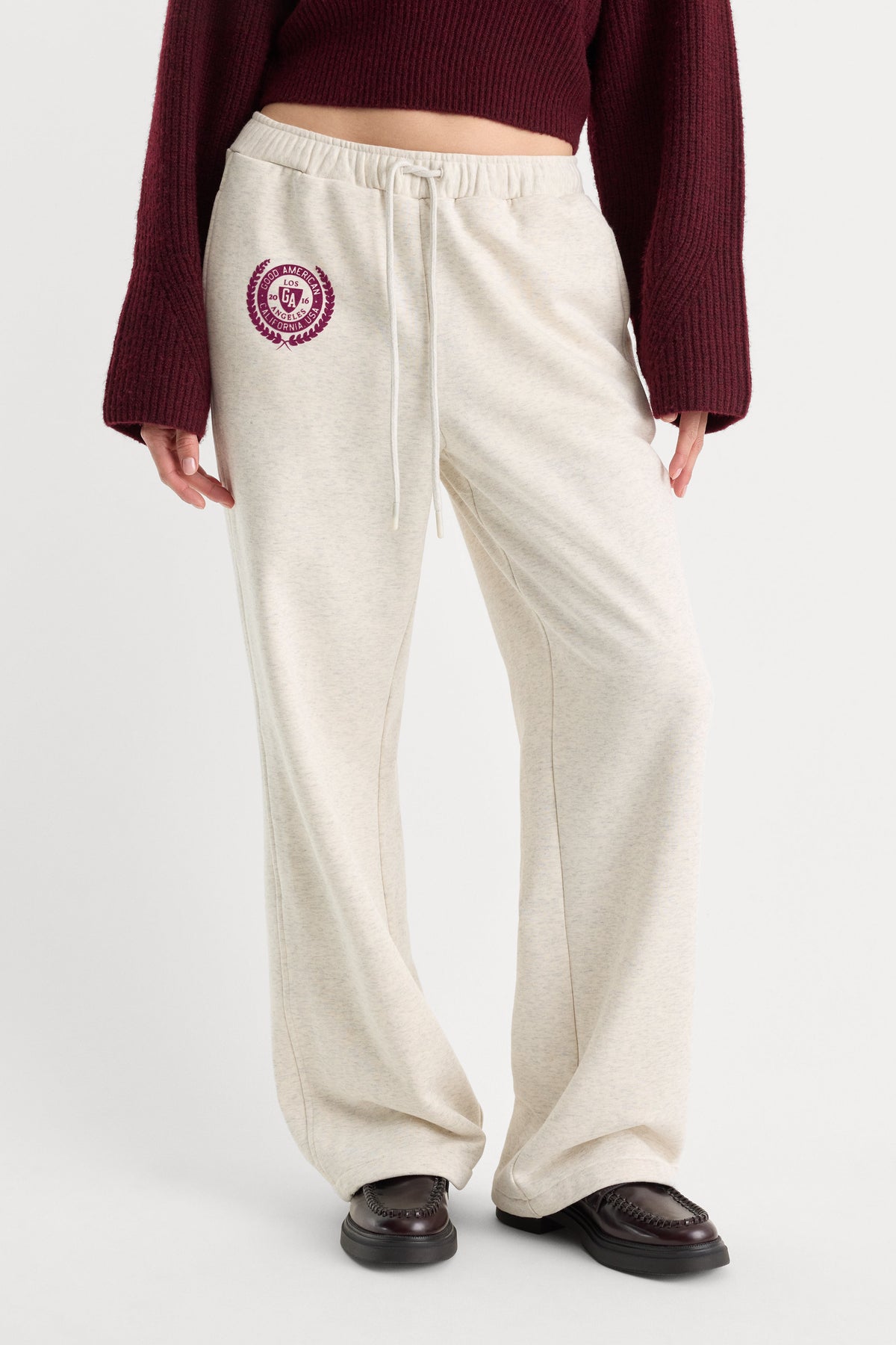 Luxury THE BRUSHED FLEECE SWEATPANT OATMEAL