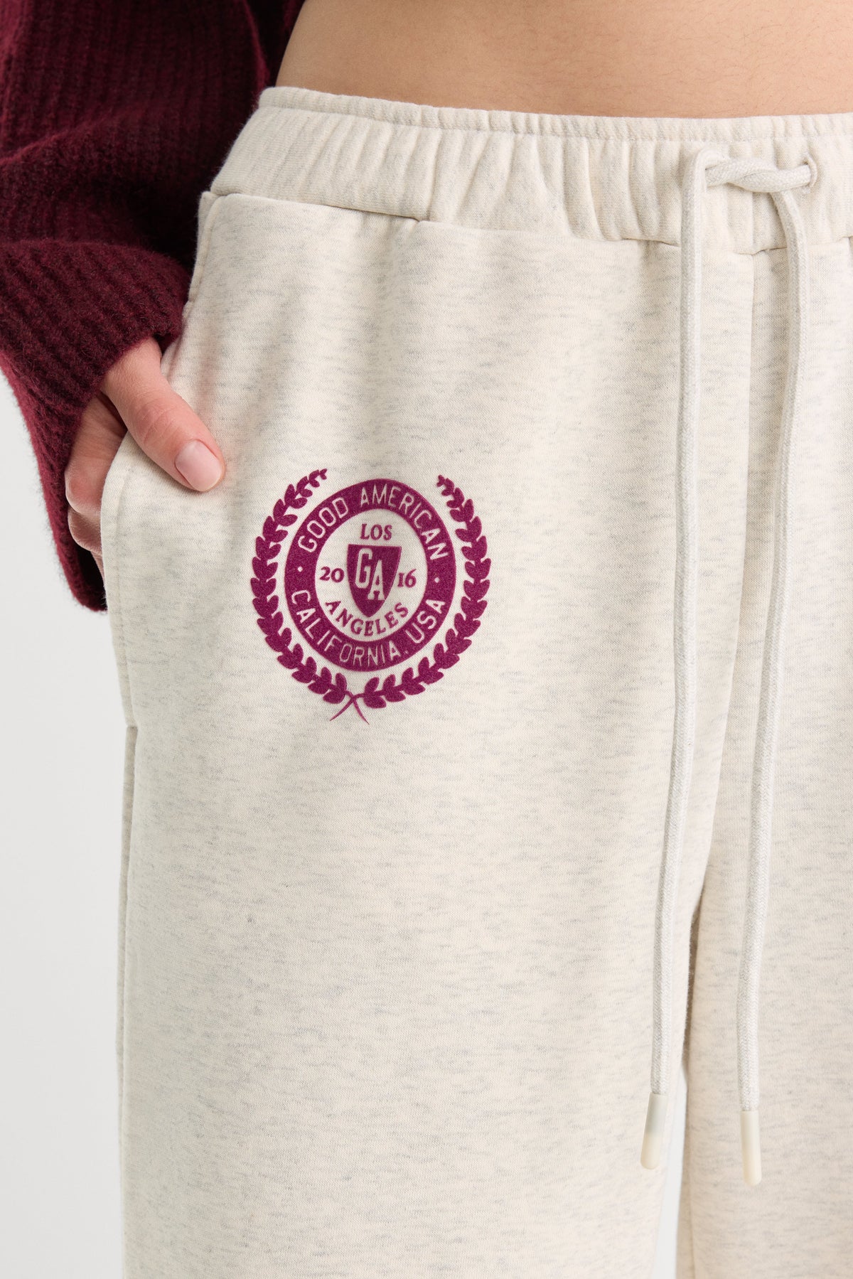 Luxury THE BRUSHED FLEECE SWEATPANT OATMEAL
