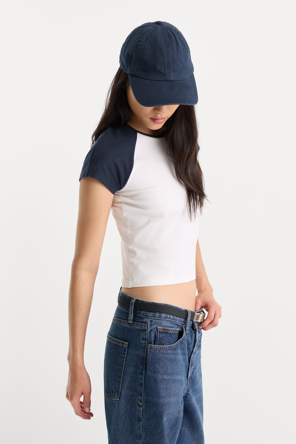 Luxury THE RAGLAN TEE CHALK