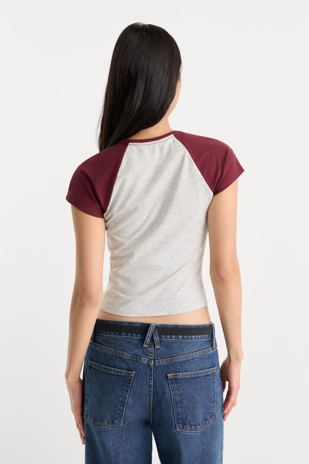 Luxury THE RAGLAN TEE VINTAGE GREY