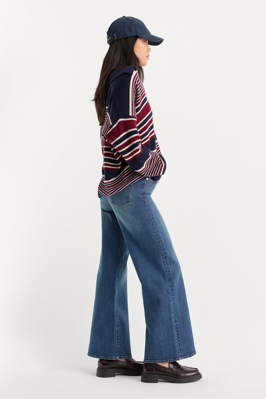 Luxury GOOD WAIST PALAZZO ANKLE JEANS SIERRA
