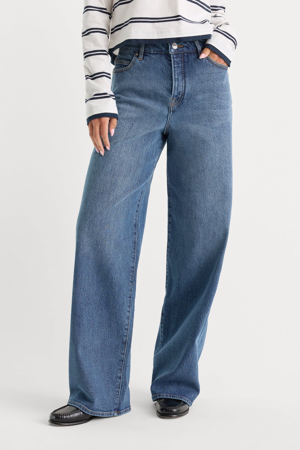 Luxury VINTAGE WIDE JEANS WESTGATE