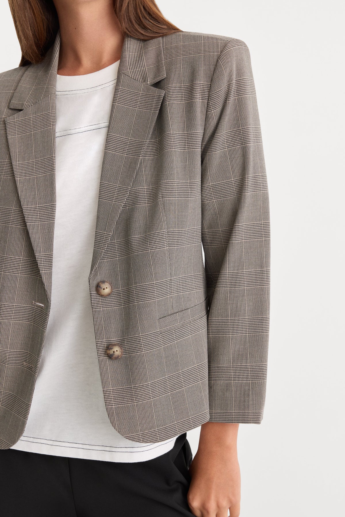 Luxury THE SHRUNKEN BLAZER MINI PLAID