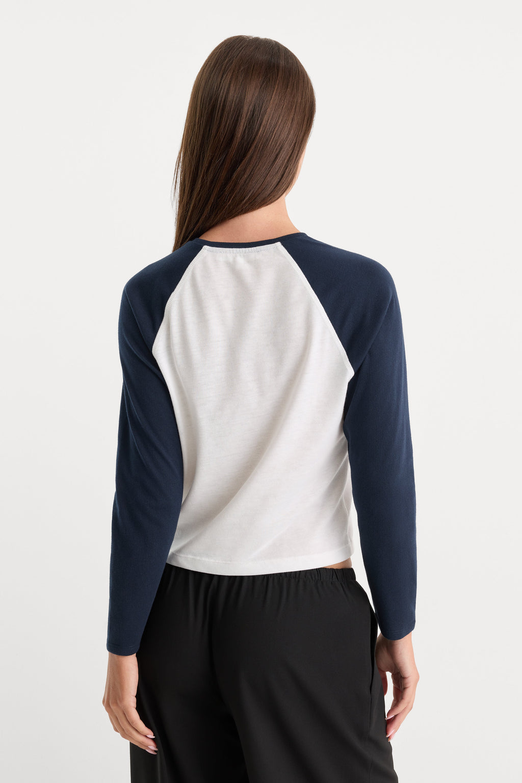 Luxury THE LONG SLEEVE RAGLAN TEE CHALK