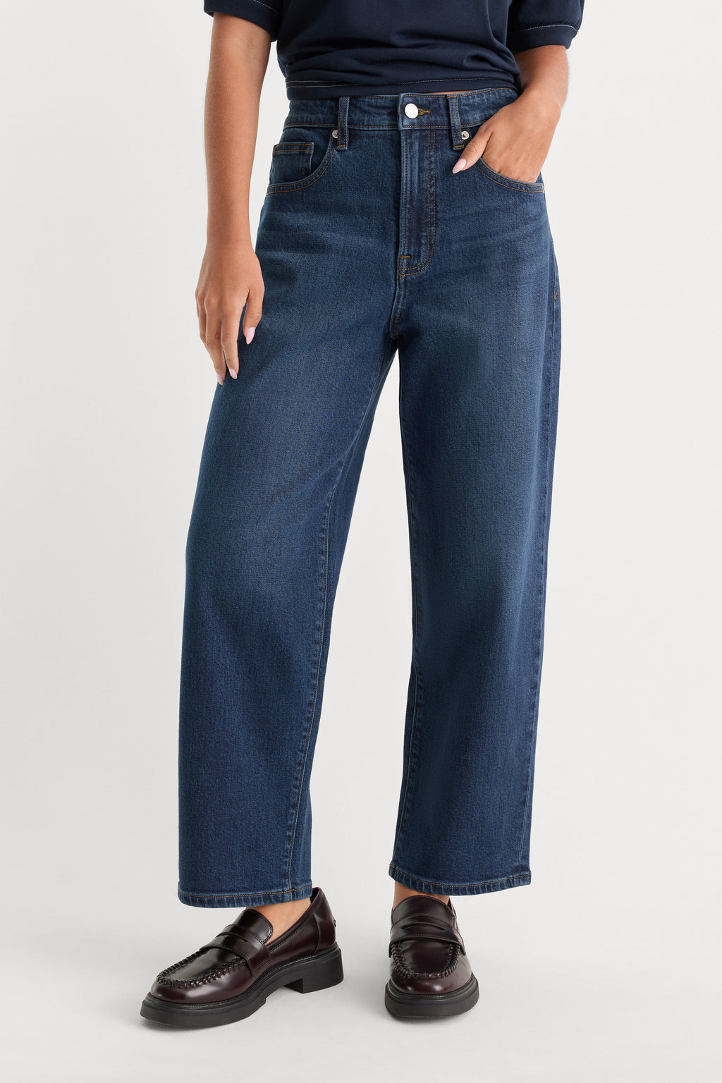 Luxury VINTAGE BARREL ANKLE JEANS MERIDIAN