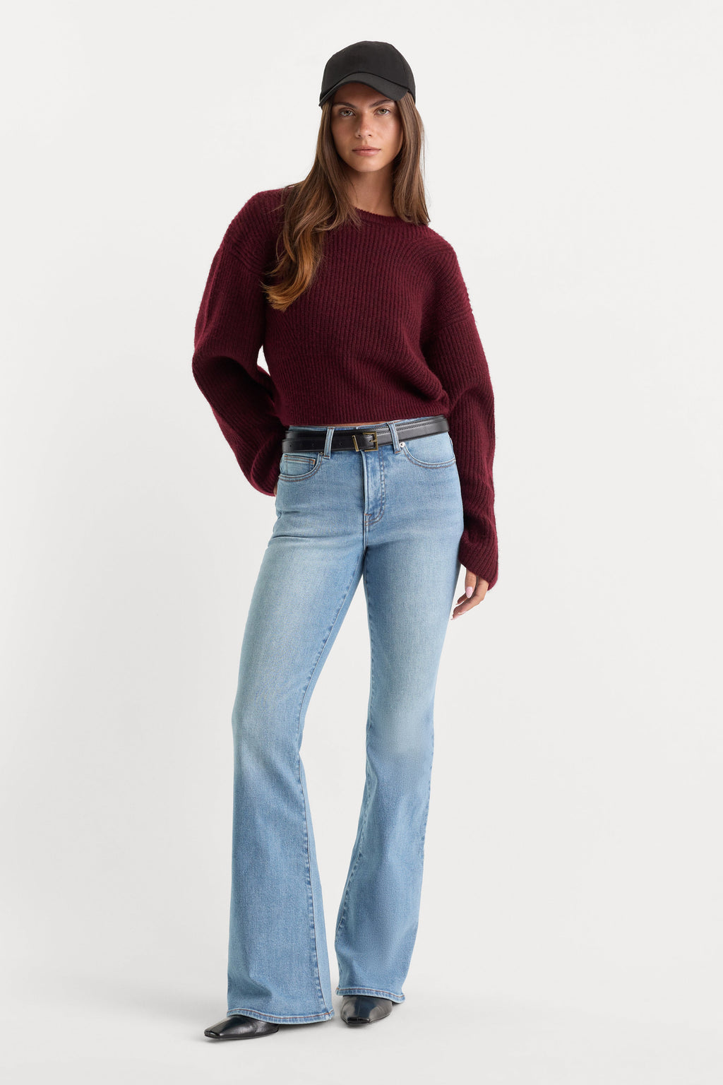 Luxury GOOD LEGS FLARE JEANS INDIGO1290