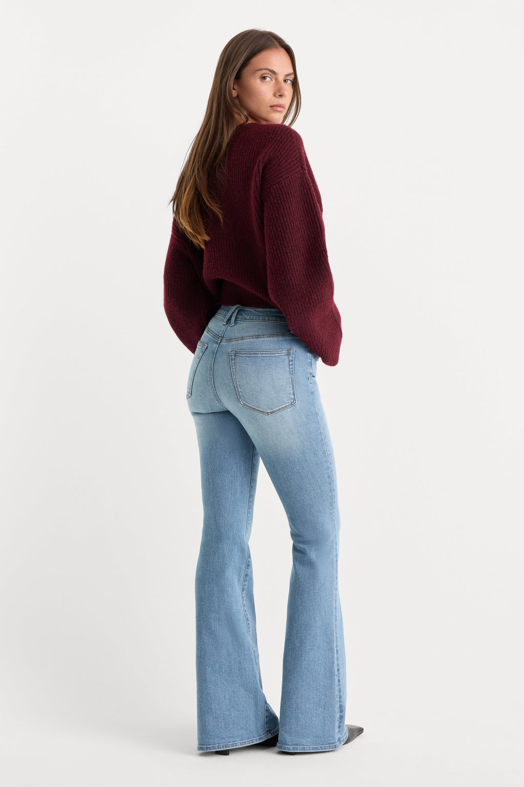 Luxury GOOD LEGS FLARE JEANS INDIGO1290