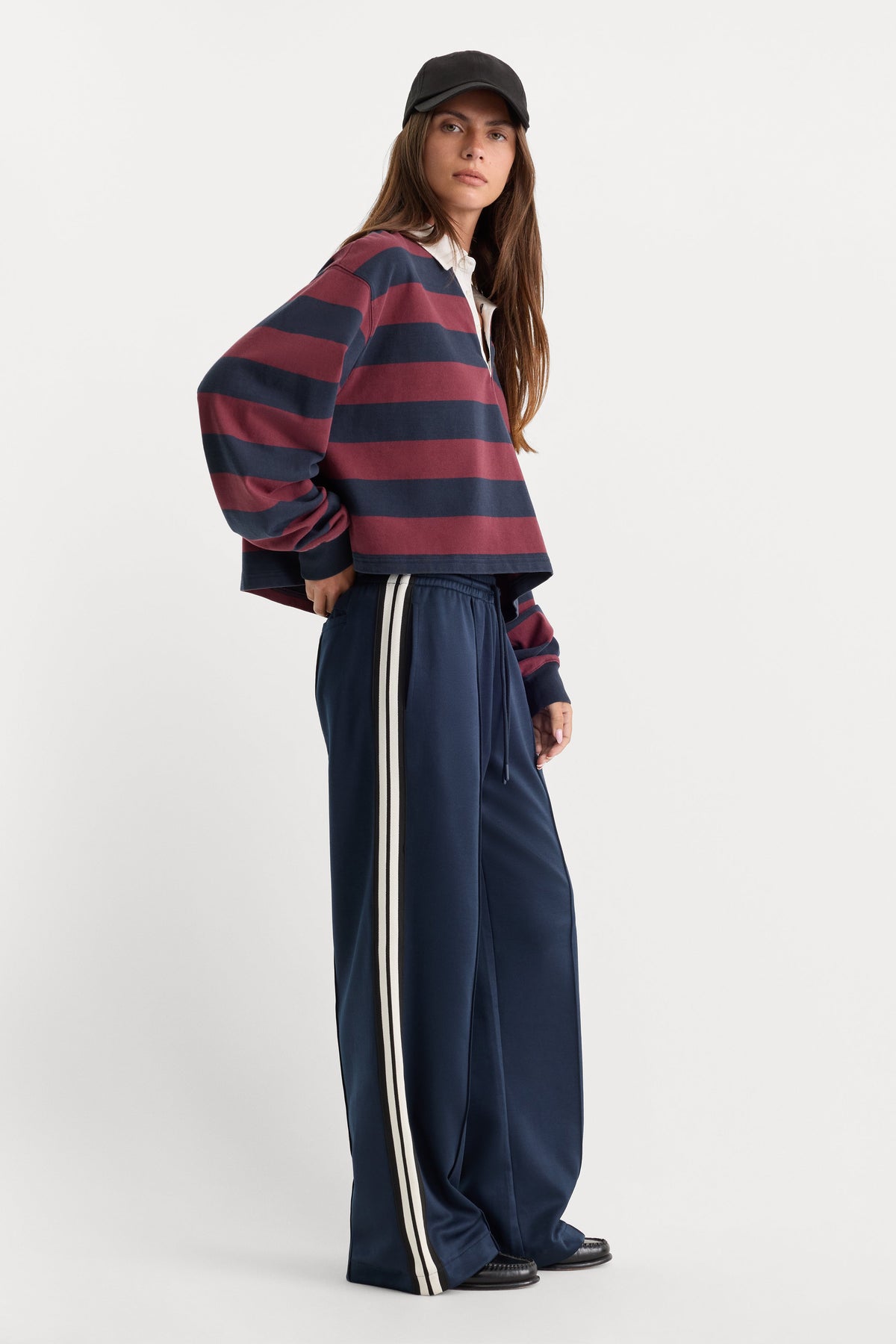 Luxury THE TRACK PANT NEW NAVY