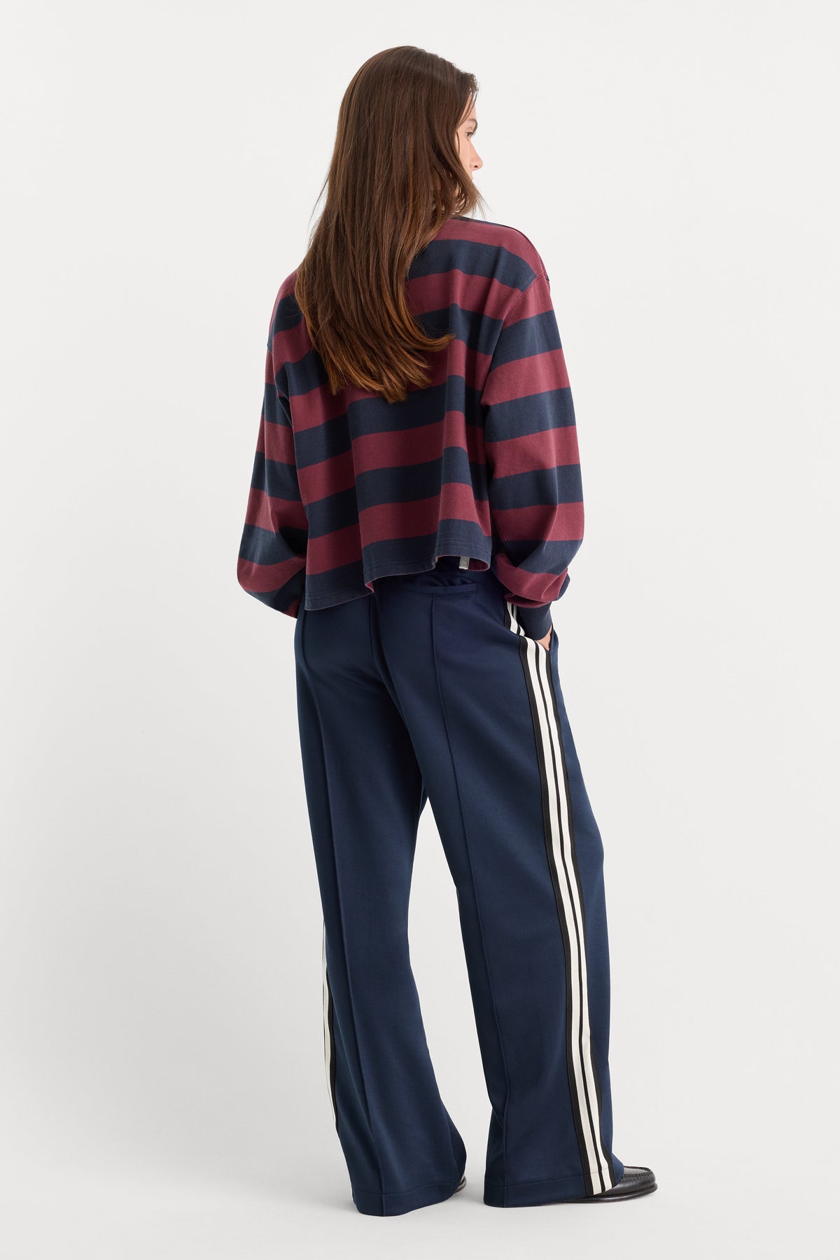 Luxury THE TRACK PANT NEW NAVY
