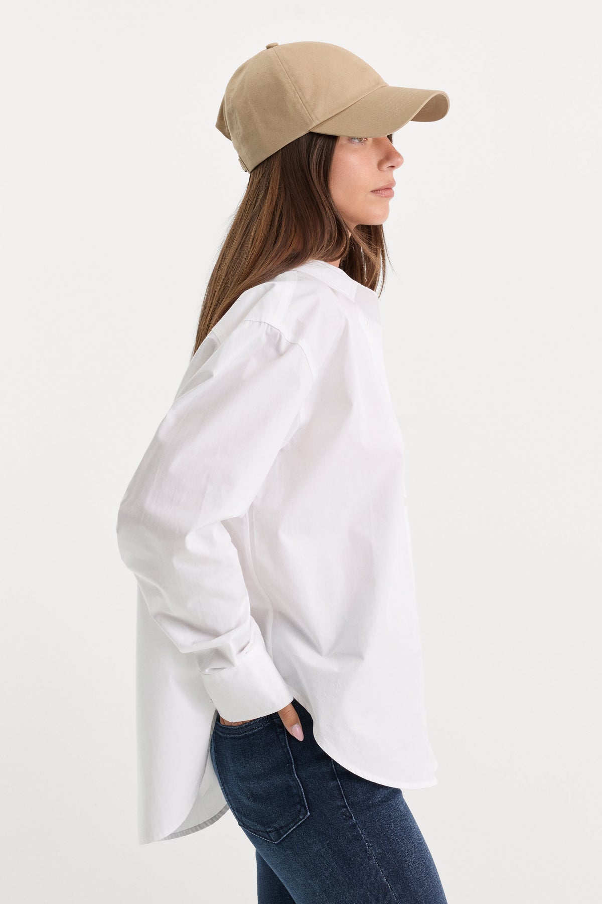 Luxury THE POPLIN EASY SHIRT WHITE