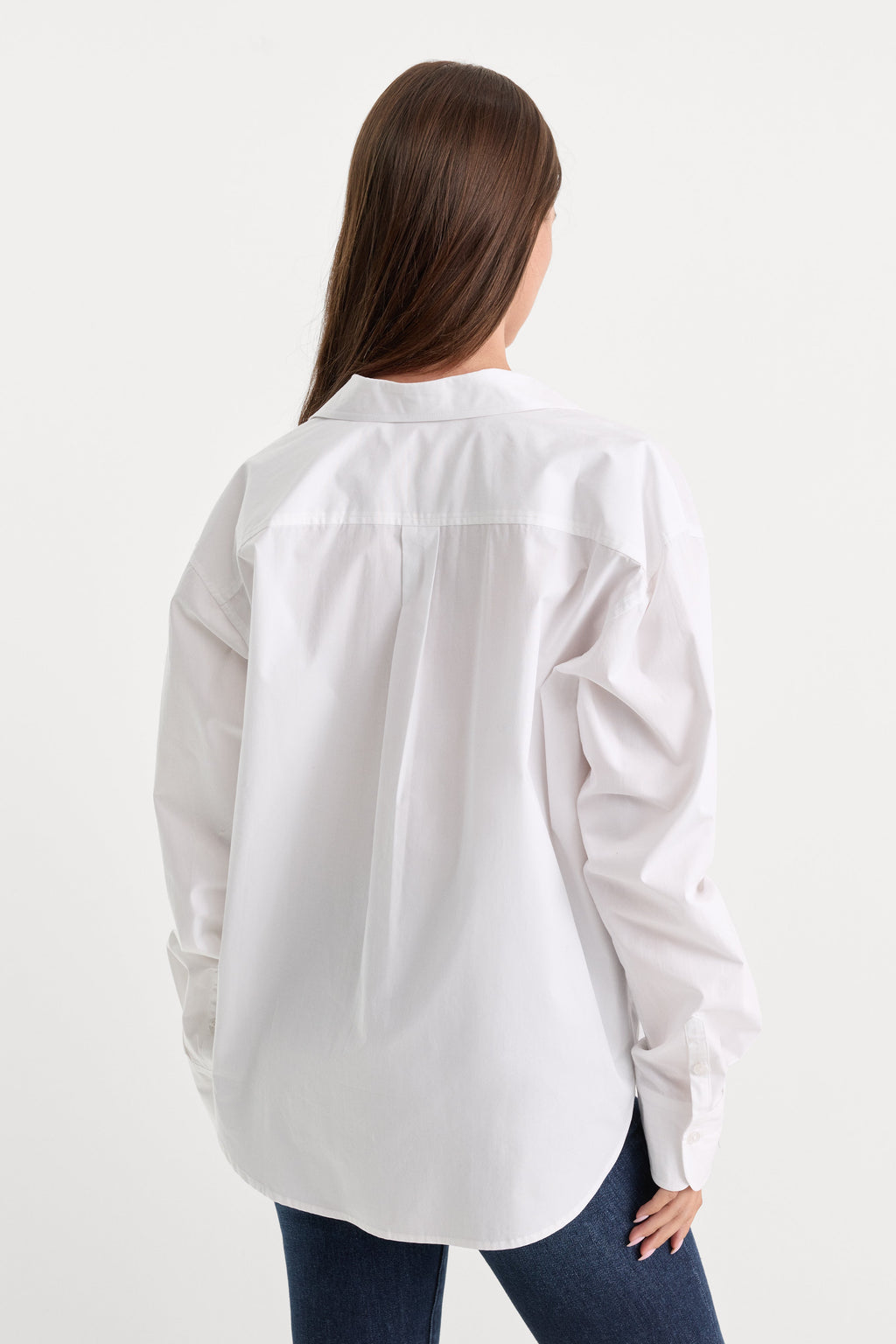 Luxury THE POPLIN EASY SHIRT WHITE