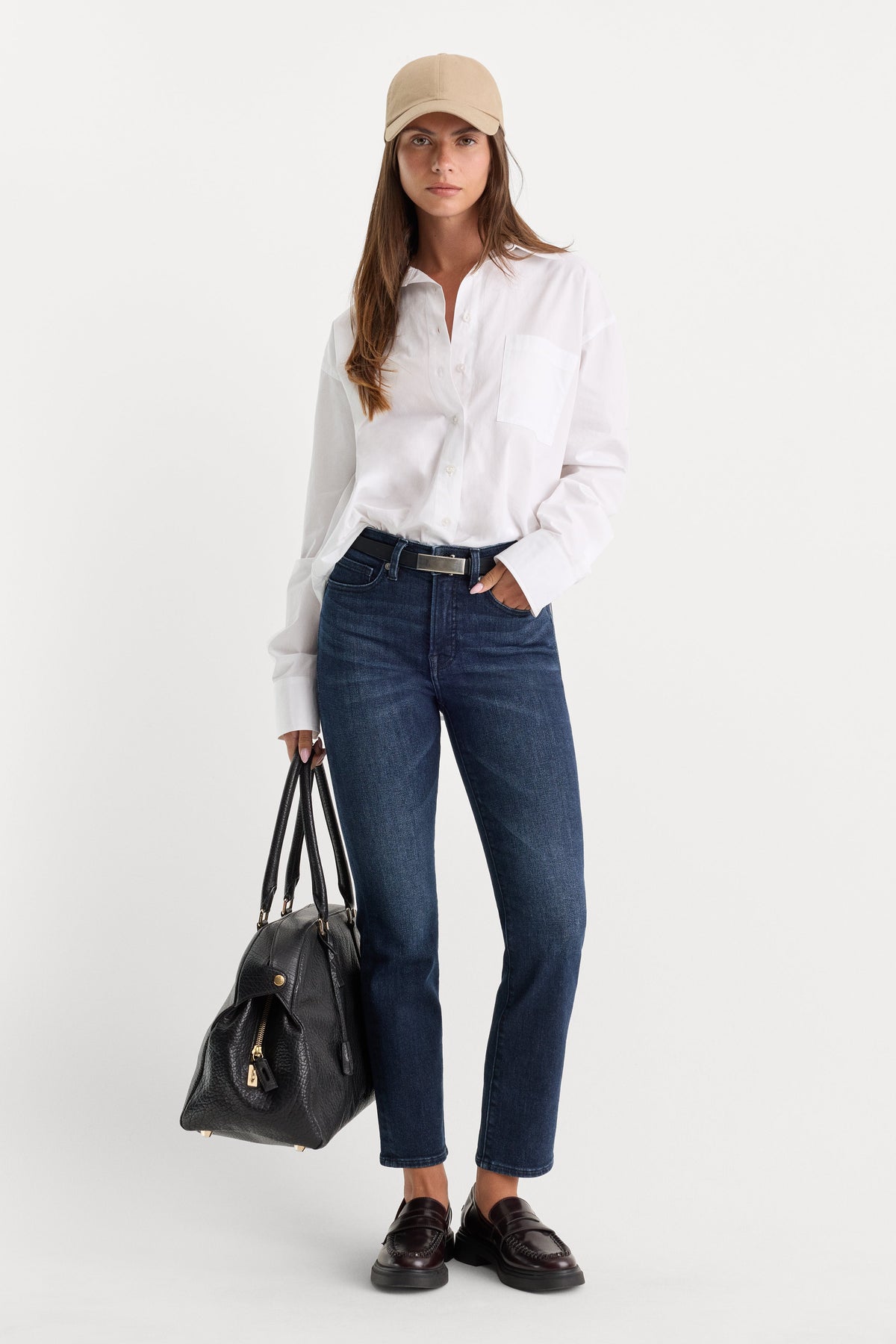 Luxury GOOD LEGS STRAIGHT JEANS ATLAS BLUE