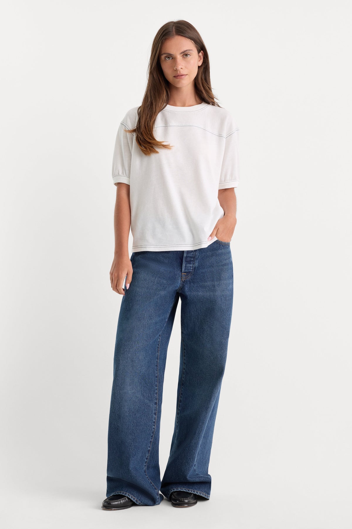 Luxury THE GYM TEE CHALK