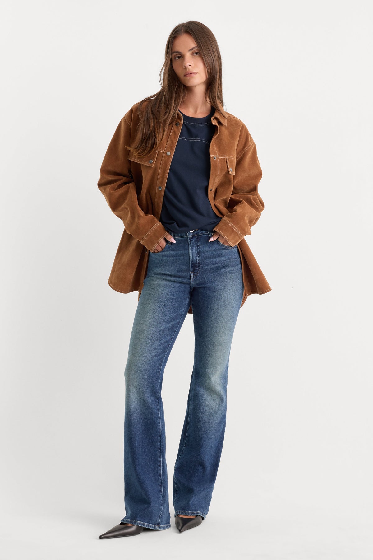 Luxury SOFT TECH GOOD CLASSIC BOOTCUT JEANSNEWCREST