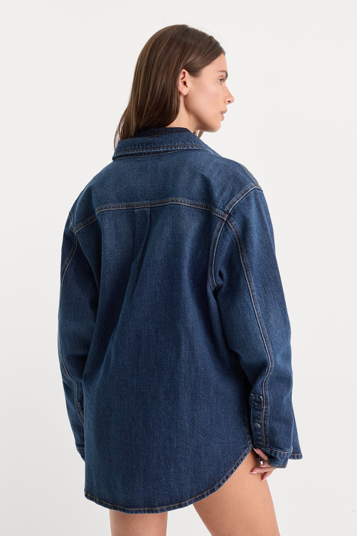 Luxury THE DENIM OVERSHIRT BOUNCE