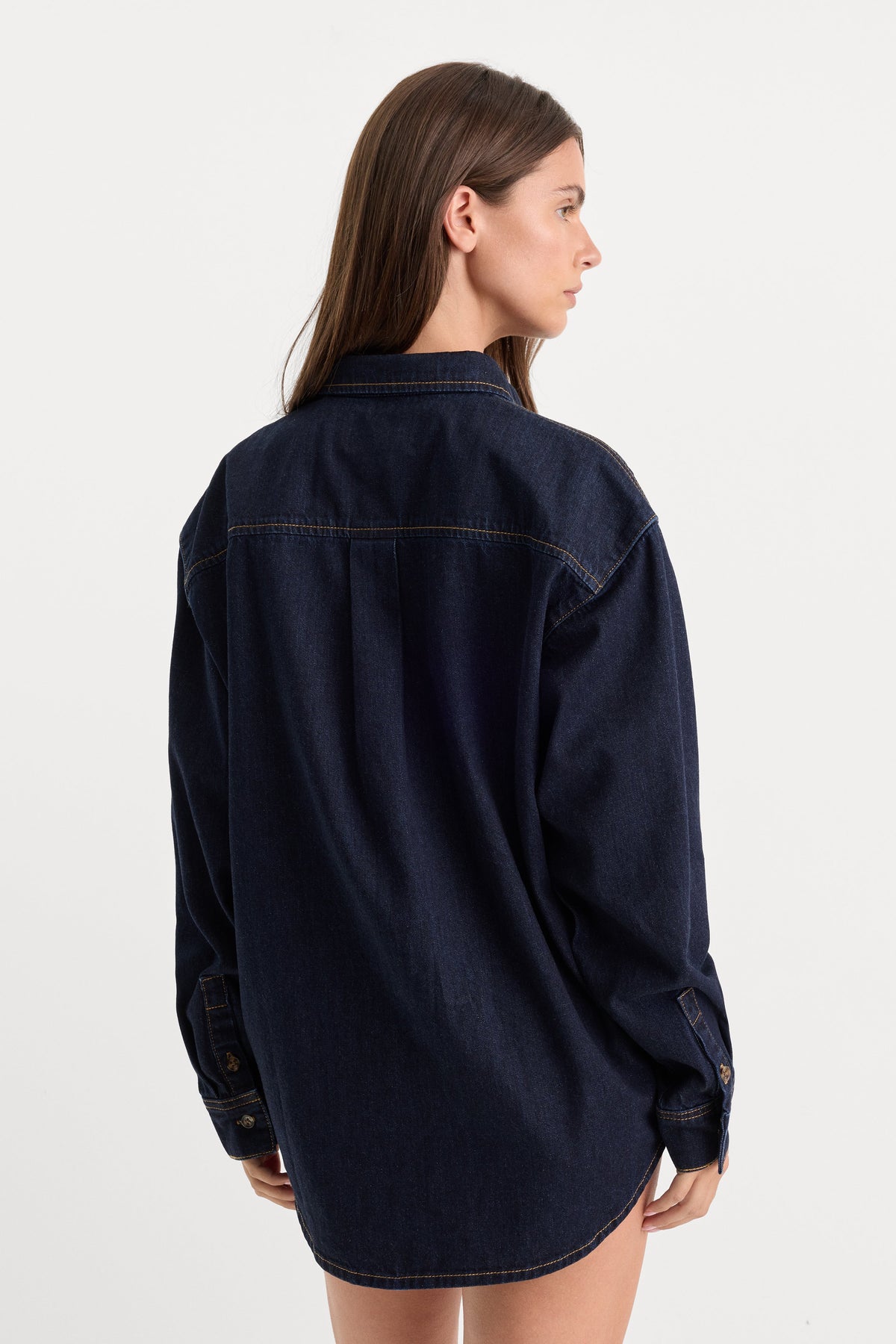 Luxury THE DENIM EASY SHIRT INDIGO1389