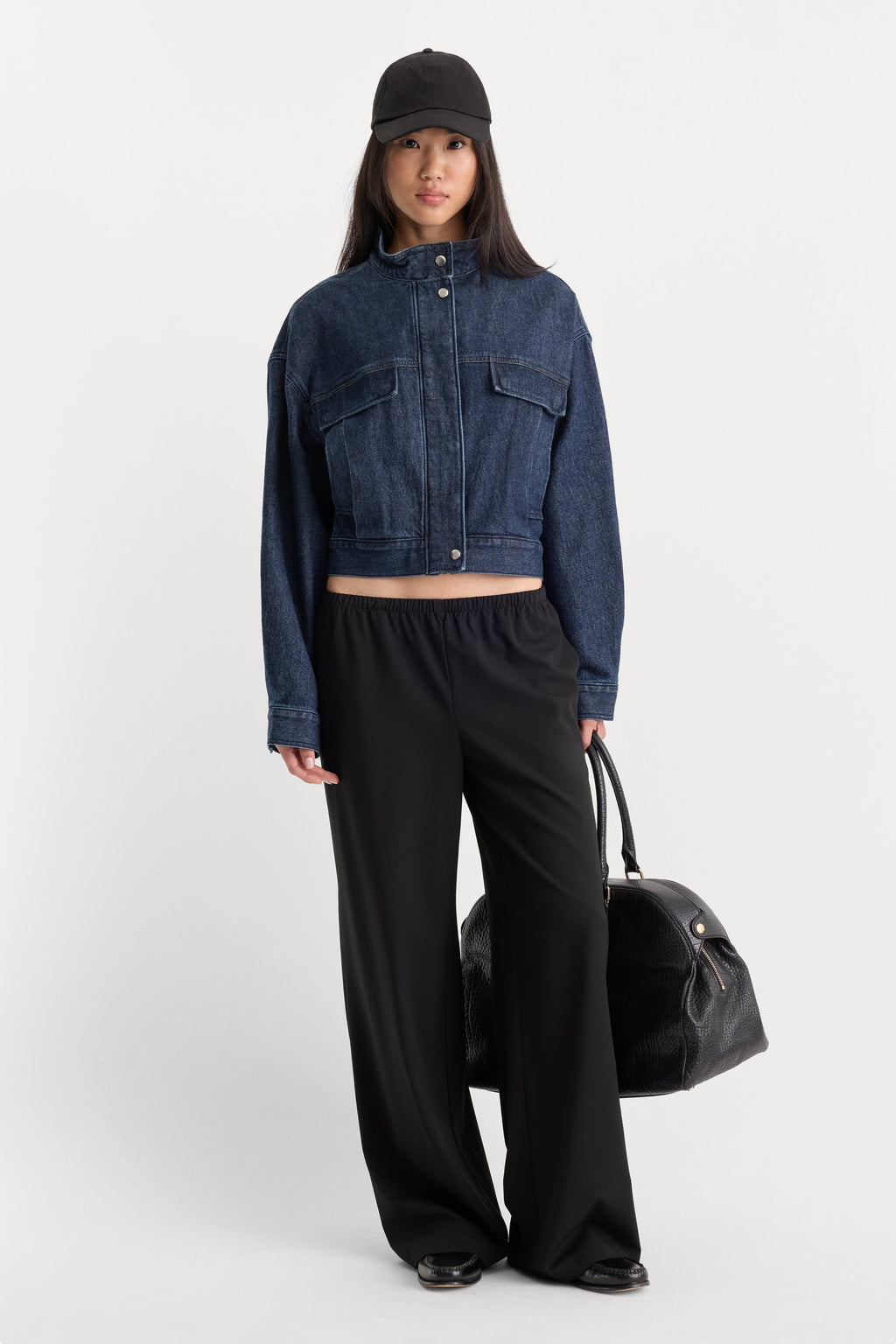 Luxury THE DENIM BOMBER JACKET QUIRKY