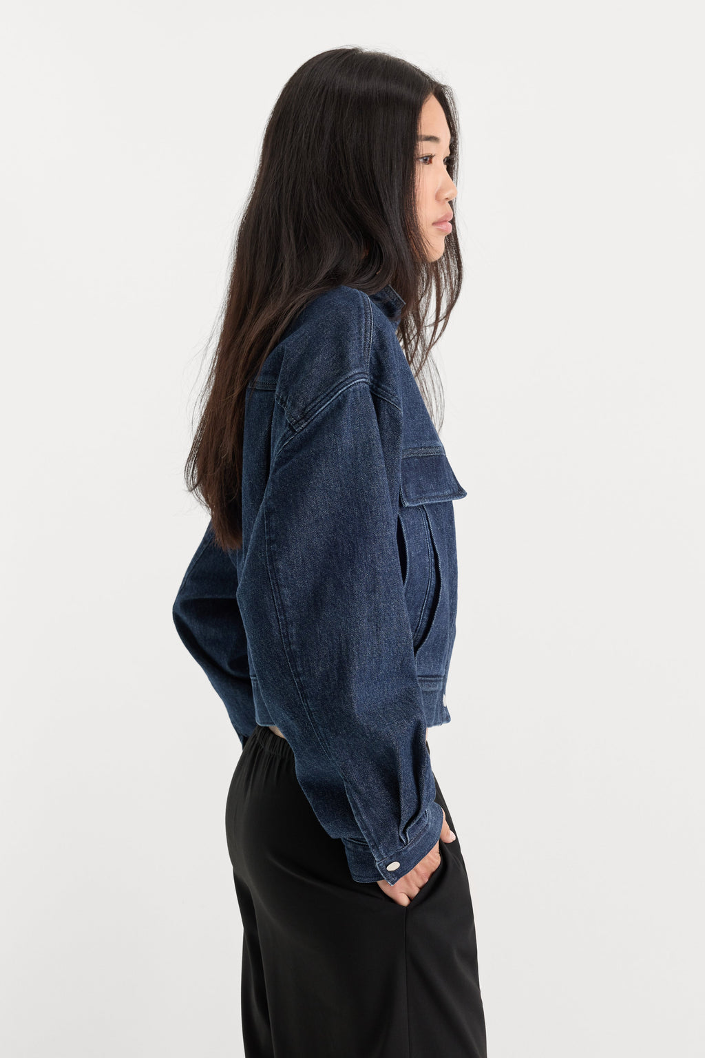 Luxury THE DENIM BOMBER JACKET QUIRKY