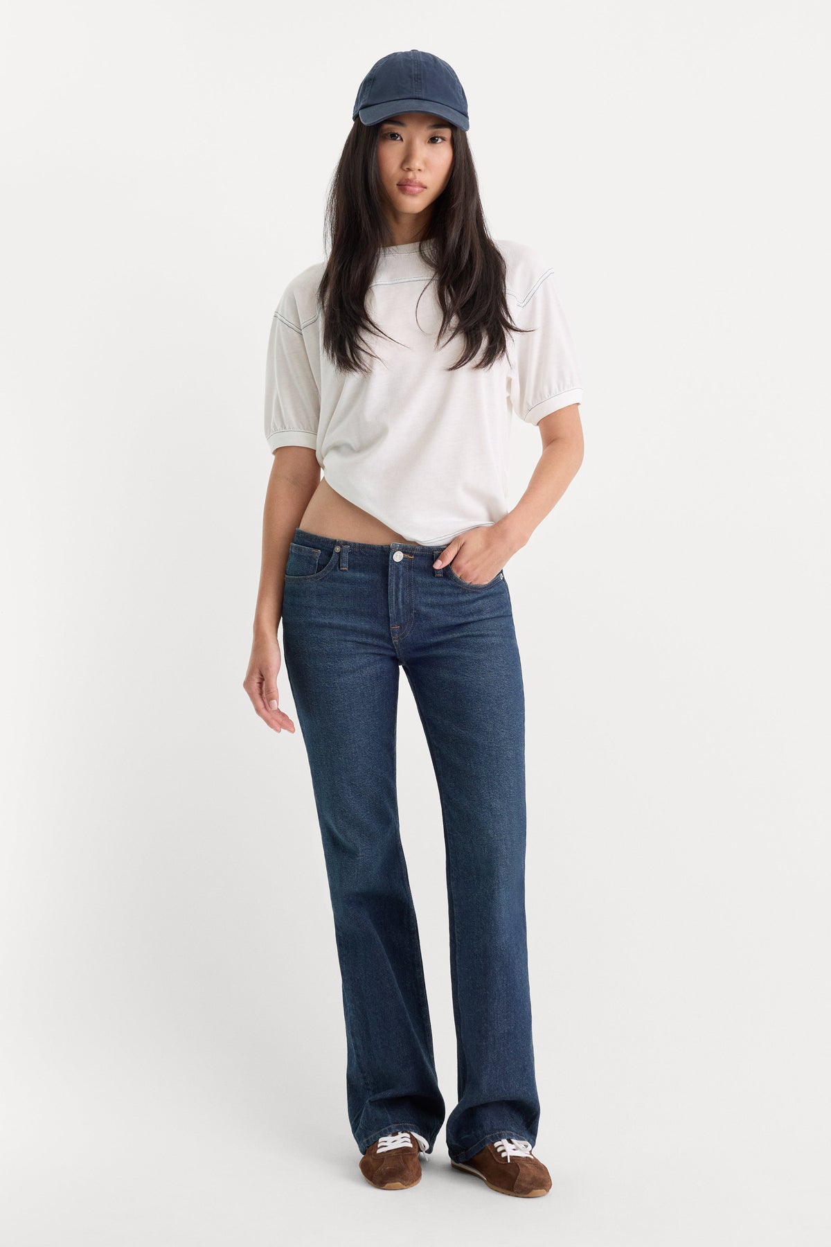 Luxury GHOST WAIST LOW RISE BOOTCUT JEANS QUIRK
