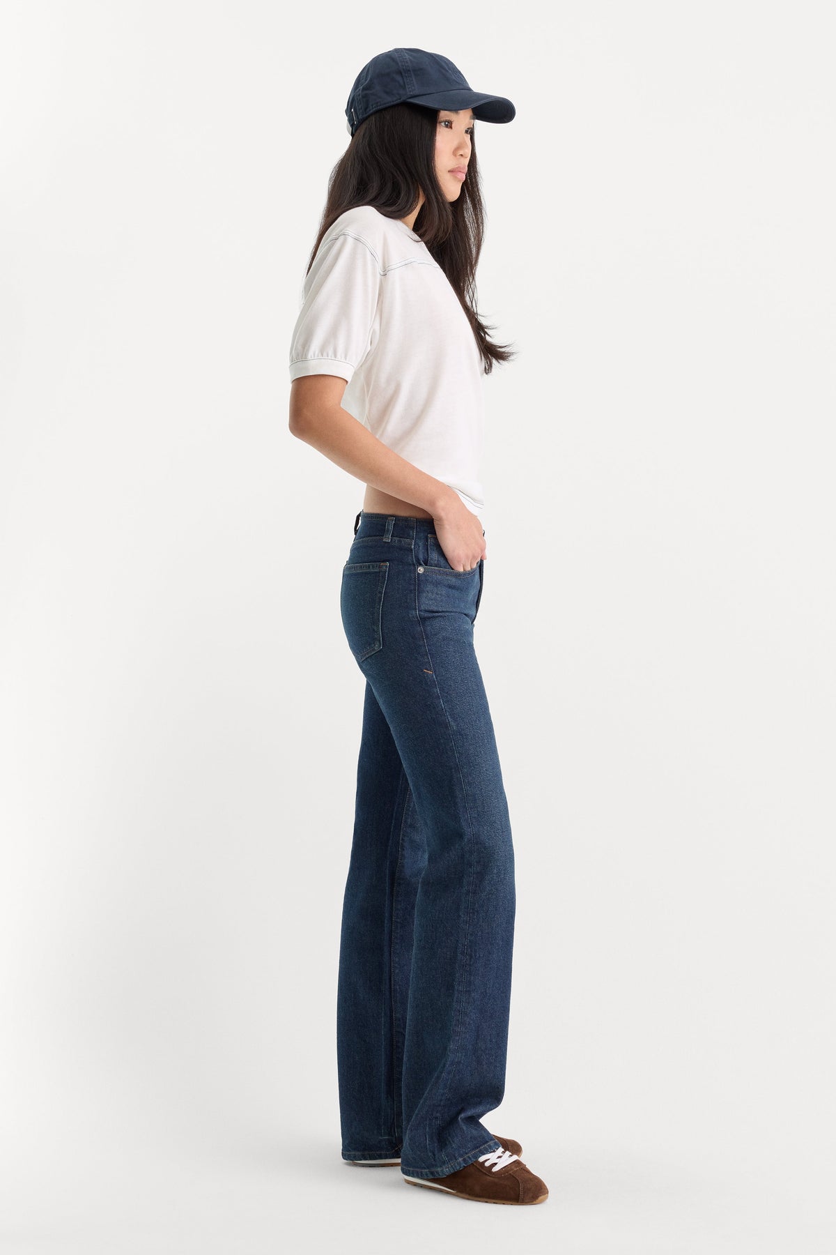 Luxury GHOST WAIST LOW RISE BOOTCUT JEANS QUIRK