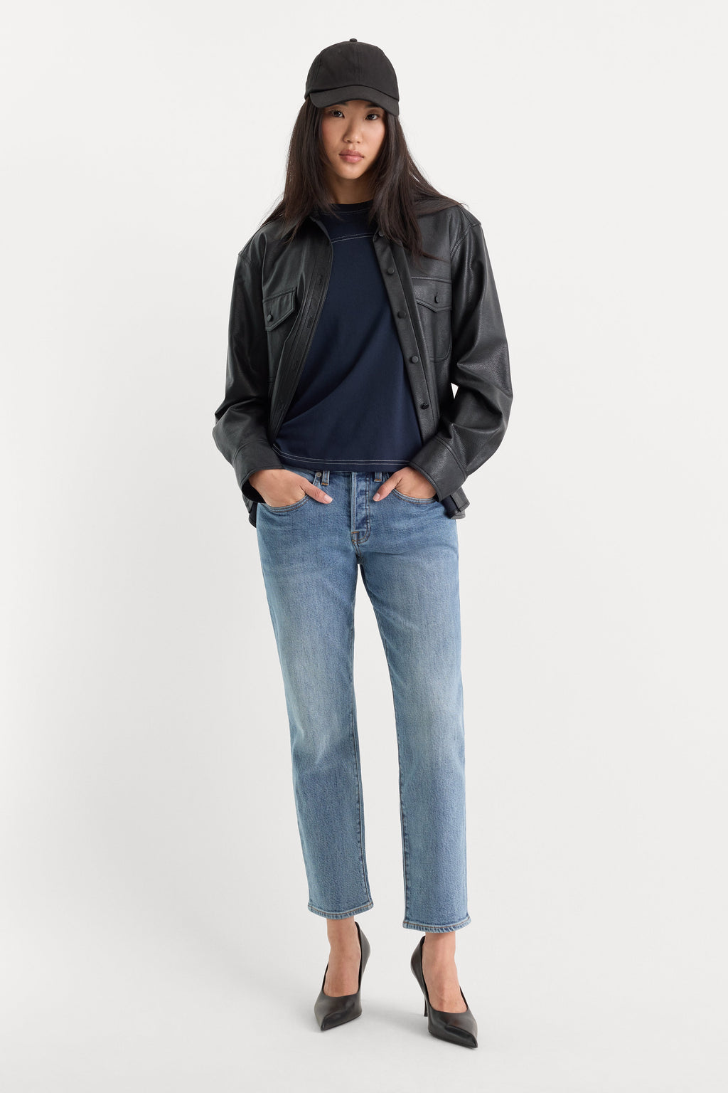 Luxury VINTAGE STRAIGHT ANKLE JEANS SAVOR