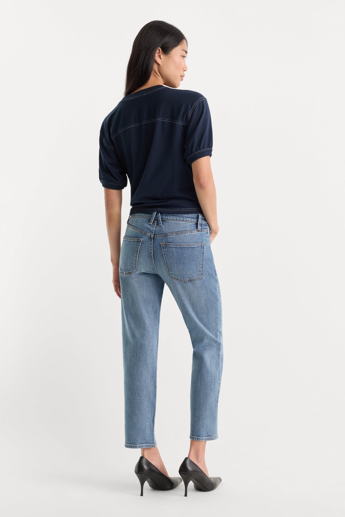 Luxury VINTAGE STRAIGHT ANKLE JEANS SAVOR