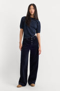 Luxury VINTAGE WIDE CORDUROY PANT NEW NAVY002