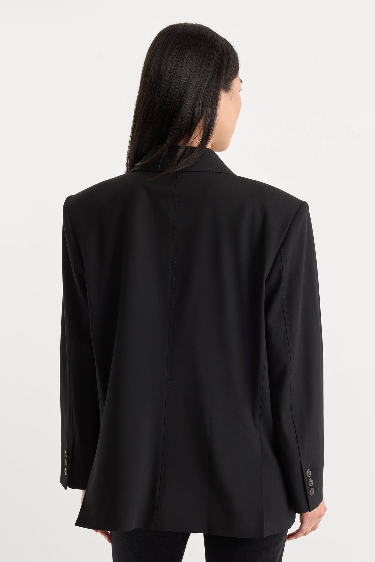 Luxury THE OVERSIZED BLAZER BLACK001