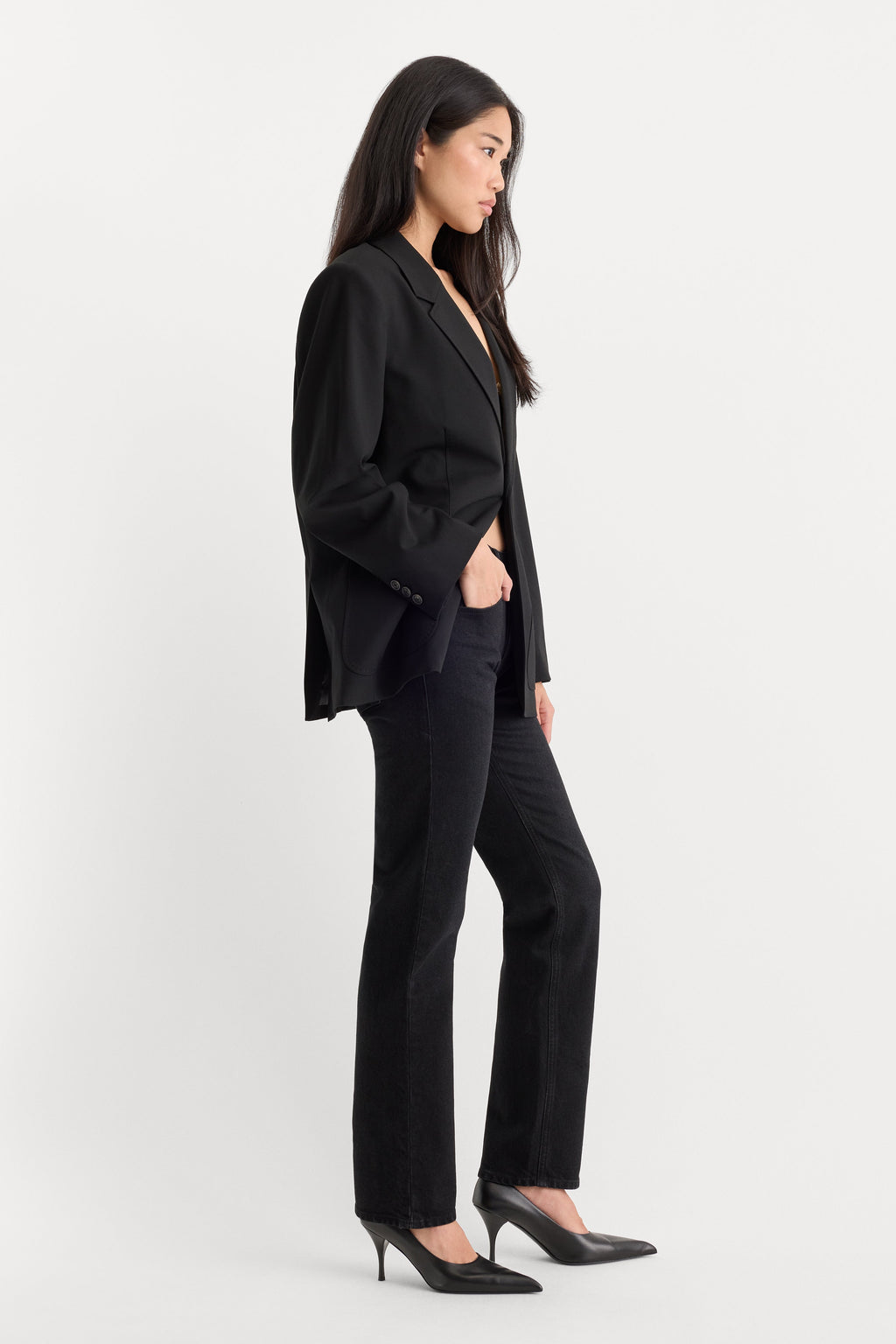 Luxury VINTAGE STRAIGHT JEANS PETRA