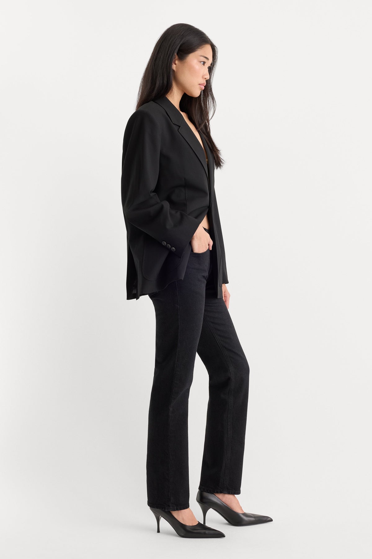 Luxury VINTAGE STRAIGHT JEANS PETRA