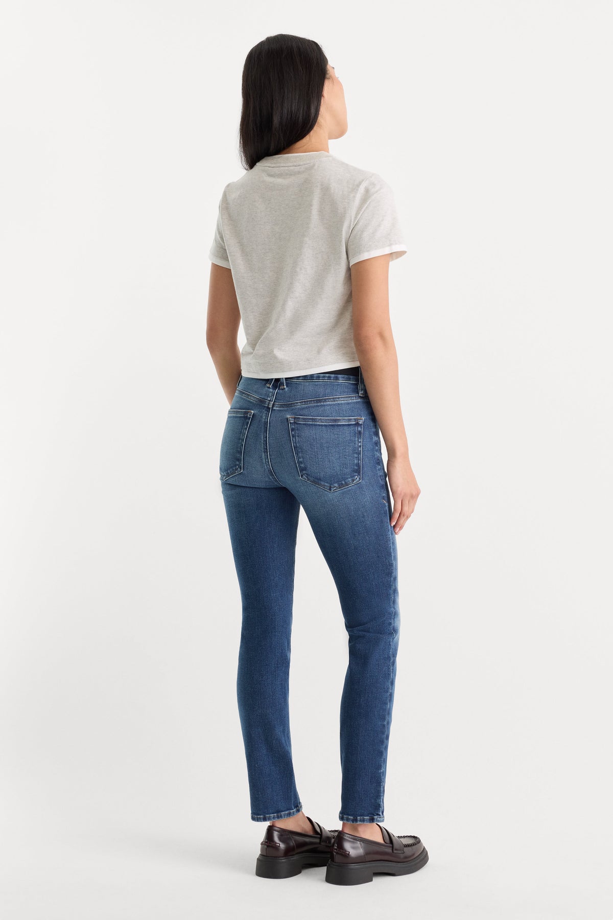 Luxury MID RISE CIGARETTE JEANS NEWCREST