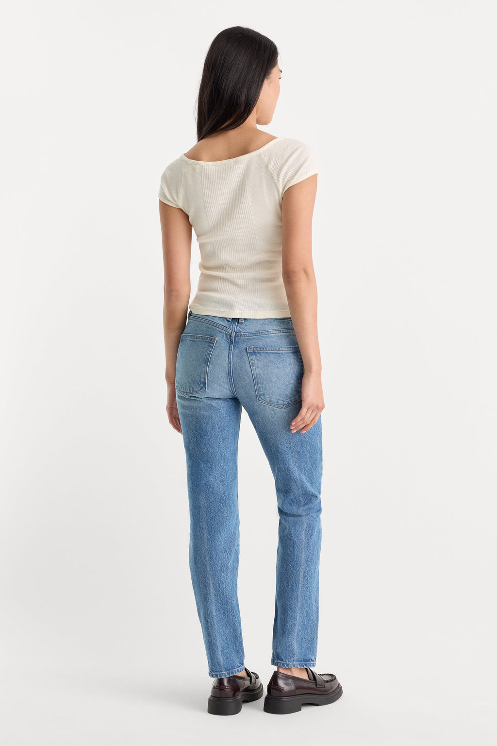 Luxury VINTAGE CIGARETTE JEANS ELOWEN