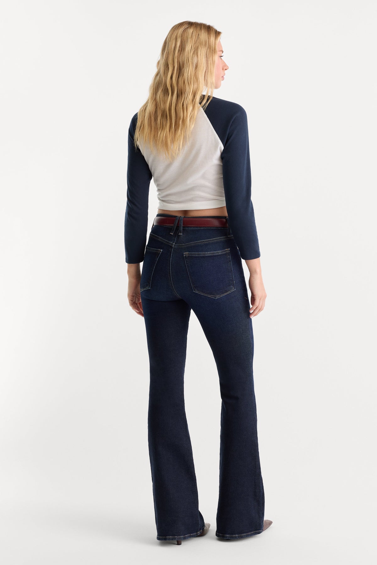 Luxury GOOD LEGS FLARE JEANS INDIGO1308