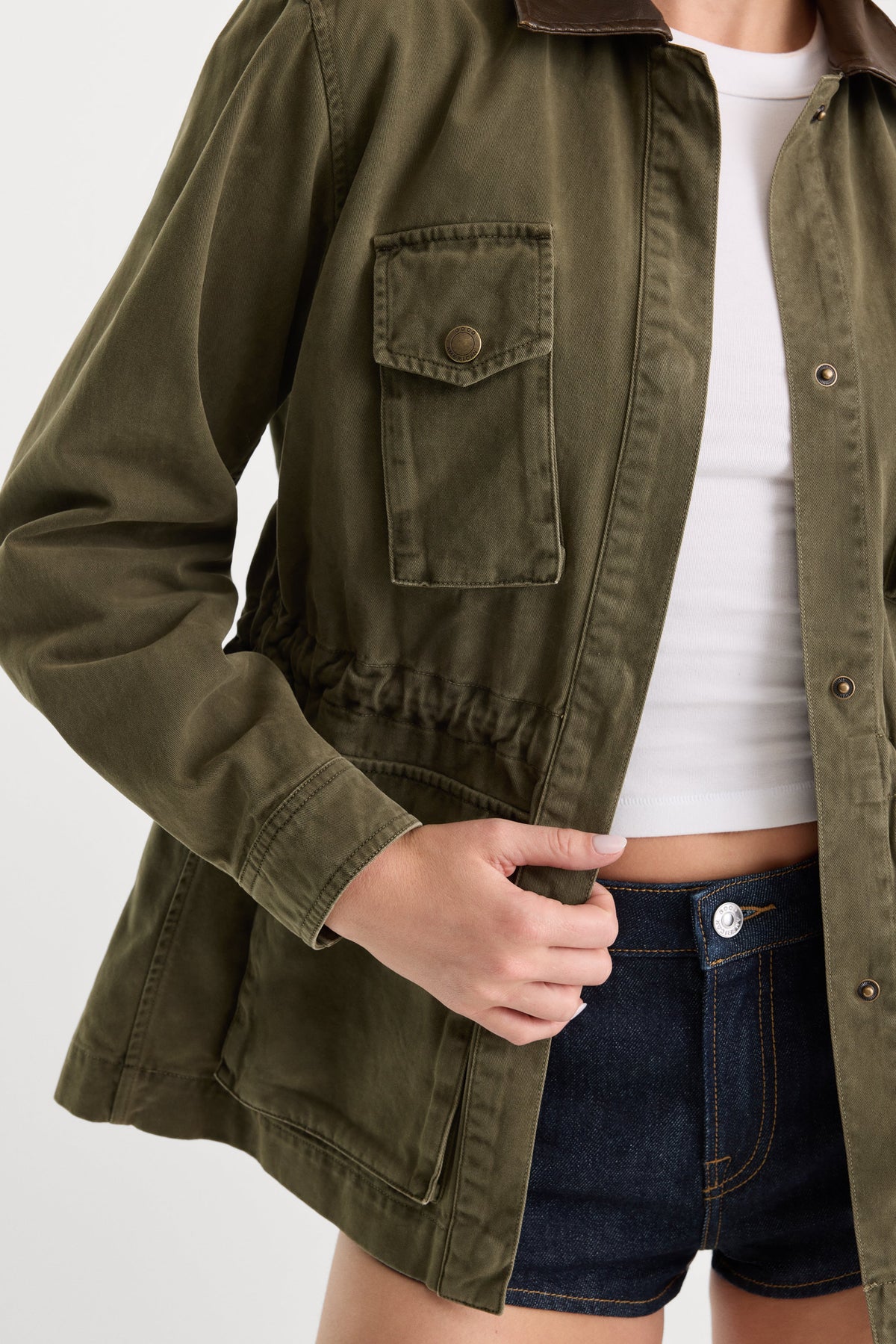 Luxury THE FIELD JACKET TEA BARK