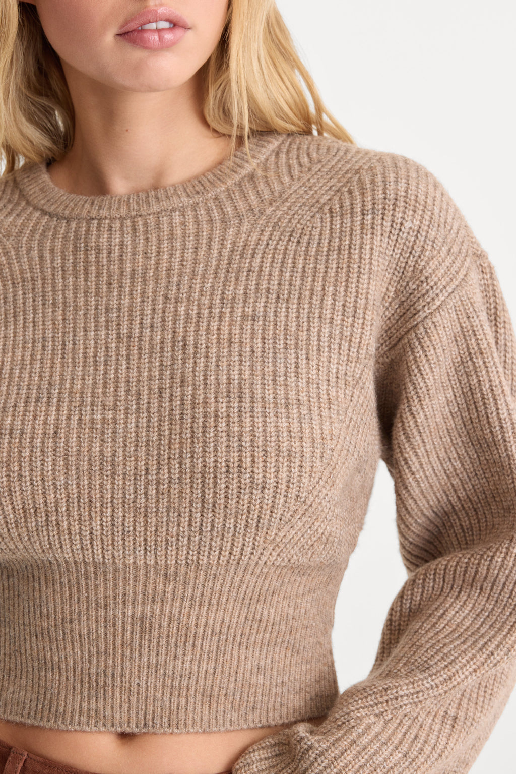 Luxury THE CHUNKY KNIT SWEATER DUSK