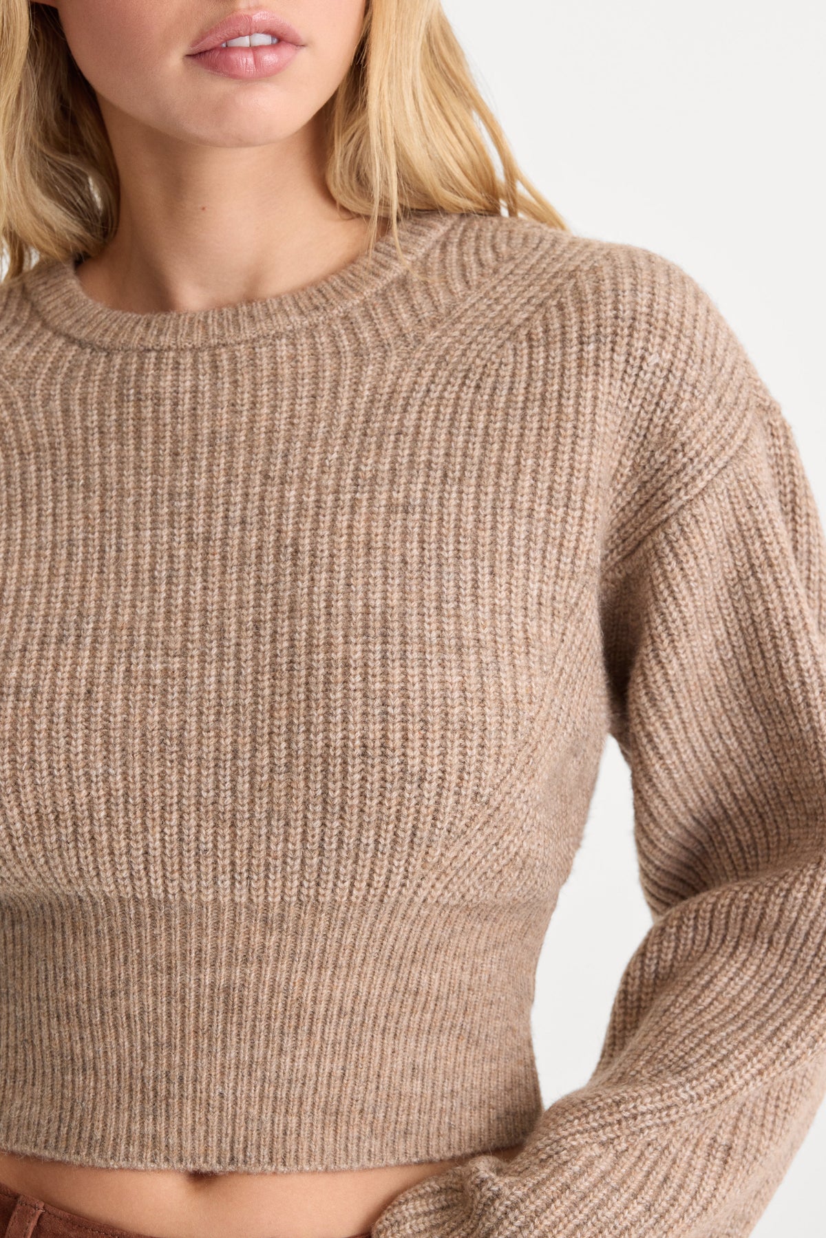 Luxury THE CHUNKY KNIT SWEATER DUSK