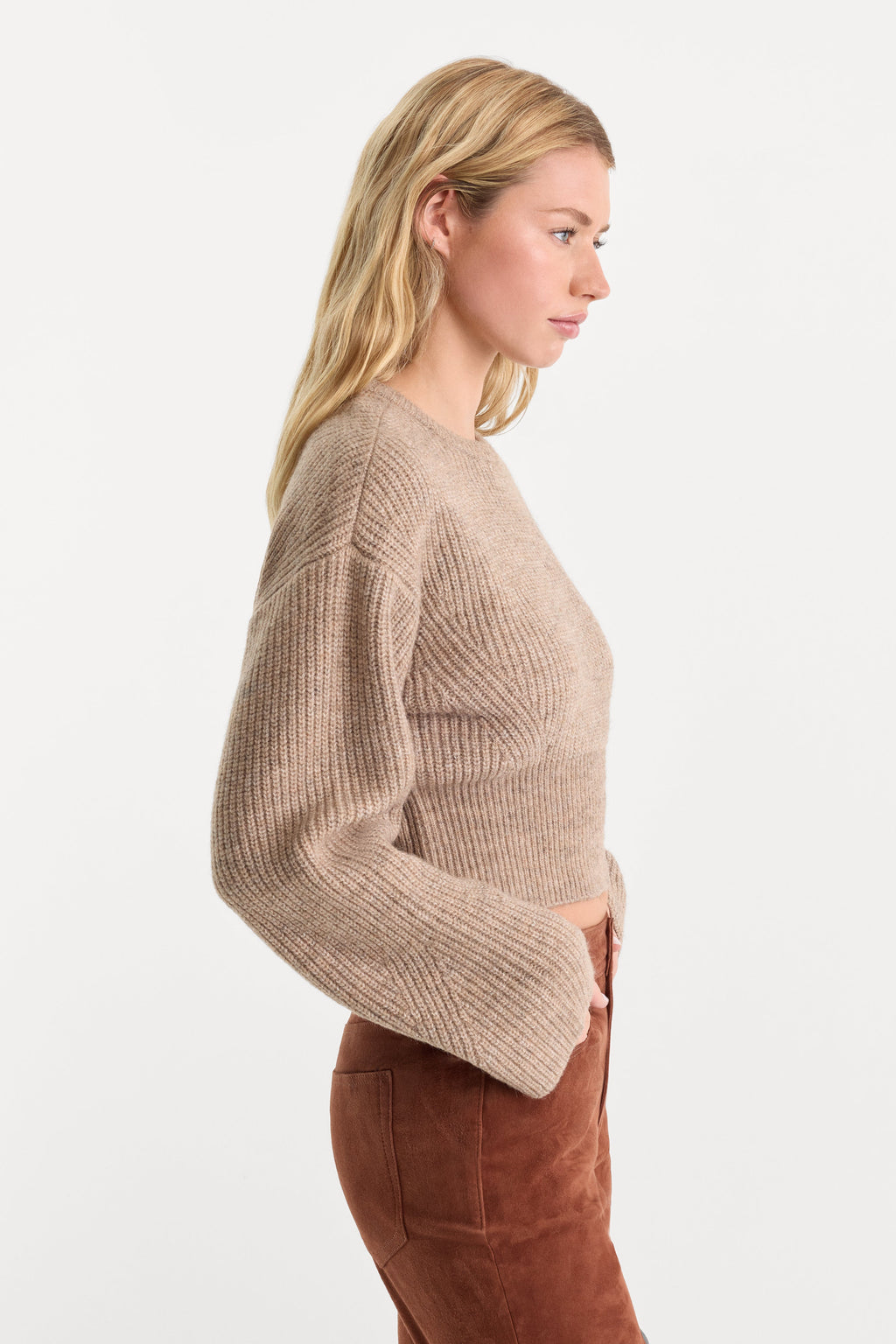 Luxury THE CHUNKY KNIT SWEATER DUSK